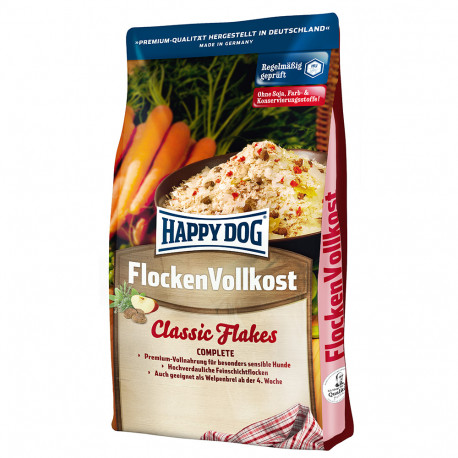 Happy Dog Flocken Vollkost Сухой корм для собак с чувствительным пищеварением и щенков с 4 недель
