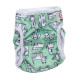 MISOKO&CO Багаторазовий памперс для собак-сук з малюнком цуценята mint