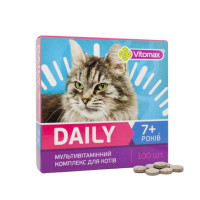 Vitomax Daily Витамины профилактические для котов 7+ лет