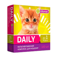 Vitomax Daily Витамины профилактические для котят до 1 года 