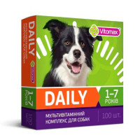 Vitomax Daily Витамины профилактические для собак 1-7 лет 