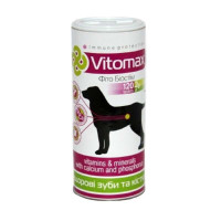 Vitomax Витаминный комплекс для укрепления зубов и костей собак с кальцием и фосфором 