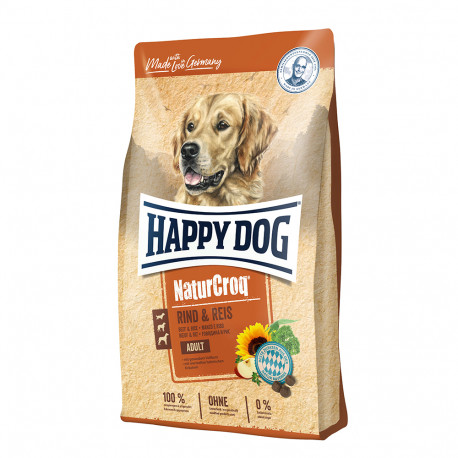 Happy Dog NaturCroq Rind & Reis Сухой корм для взрослых собак с говядиной и рисом