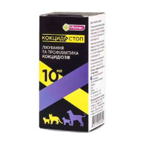 Vitomax Кокцидостоп перпарат для лечения и профилактики кокцидиоза у кошек и собак