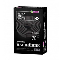 Vitomax Black&White Ошейник противоразитарный против блох и клещей для собак 70 см