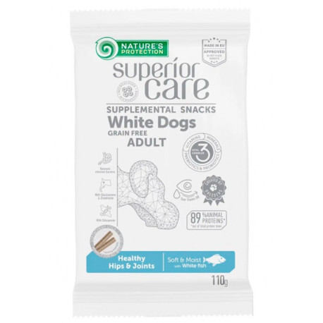 Nature's Protection Superior Care Dog Adult White Healthy hips & Joints Grain Free White Fish 