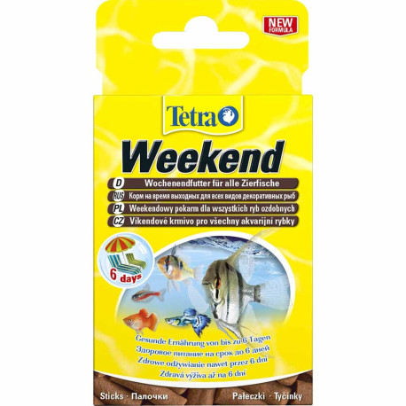 Tetra Min Weekend Sticks Корм в виде небольших палочек