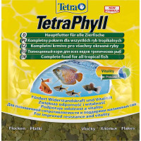 Tetra Phyll Корм в виде хлопьев для травоядных рыб с растительными ингредиентами