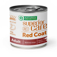 Nature's Protection Superior Care Adult Dog All Breeds Red Coat Salmon and Tuna Консерви для дорослих собак з рудим забарвленням суп з лососем та тунцем