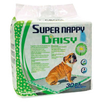 Croci Super Nappy Daisy Одноразовые гигиенические пеленки для собак с ароматом ромашки 57*54 см
