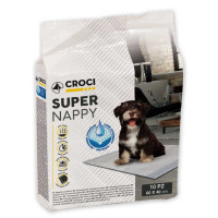 Croci Super Nappy Одноразовые гигиенические пеленки для собак 60х40 см