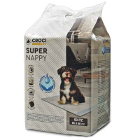 Croci Super Nappy Одноразовые гигиенические пеленки для собак 60х60 см