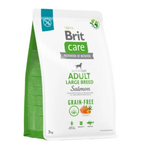 Brit Care Adult Dog Large Breed Salmon Беззеровий сухий корм для дорослих собак великих порід з лососем