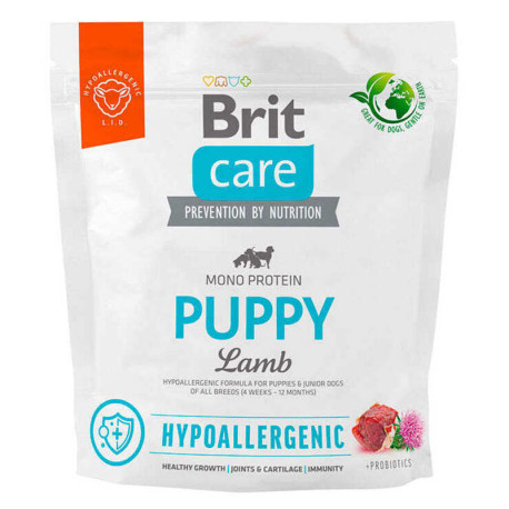 Brit Care Dog Hypoallergenic Puppy All Breeds Lamb Гипоаллергенный сухой корм для щенков всех пород с ягненком