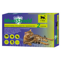 MoxiShield Капли противопаразитарные на холку для котов от 1 до 4 кг