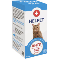 ВетСинтез Helpet Анти свербіж Суспензія для лікування алергічних захворювань шкіри у котів