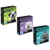 ВетСинтез PerFect Trio Краплі на холку від бліх кліщів та глистів для собак до 4 кг