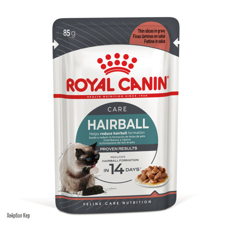 Royal Canin Hairball Care Консервы для взрослых кошек 