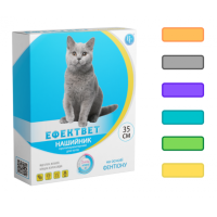 ВетСинтез Ефектвет Color Нашийник протипаразитарний для котів 35 см