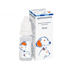 BioTestLab Ципронорм Капли ушные и глазные противомикробного действия для кошек и собак