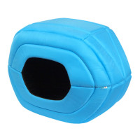 Collar AiryVest Домик-трансформер для кошек и мелких пород собак голубой