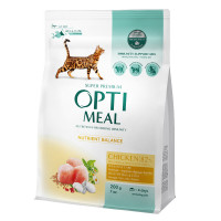 Optimeal Cat Adult Chicken Сухой корм для взрослых кошек с курицей
