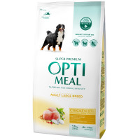 Optimeal Dog Maxi Adult Сухой корм для взрослых собак крупных пород с курицей