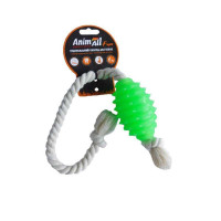 AnimAll Fun Іграшка для собак Граната з канатом
