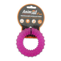 AnimAll Fun Іграшка для собак Кільце з шипами фіолетове