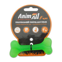AnimAll Fun Іграшка для собак Кістка зелена