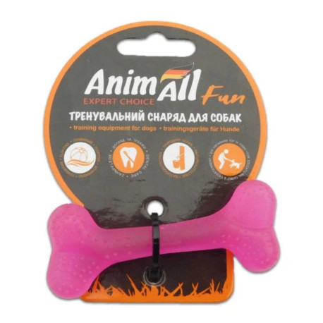 AnimAll Fun Іграшка для собак Кістка фіолетова