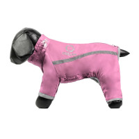 Collar Дождевик для собак розовый
