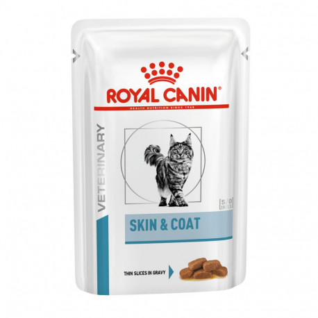 Royal Canin Skin&Coat Лечебные консервы для взрослых кошек 