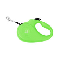 Collar WAUDOG Retractable Leash Повідець-рулетка для собак салатова