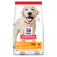 Hills Science Plan Canine Adult Light Large Breed Chicken Сухой корм для взрослых собак крупных пород с ожирением с курицей