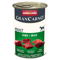 Animonda GranCarno Adult Beef+Game Консервы для собак с говядиной и дичью