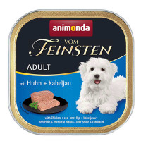 Animonda Vom Feinsten Adult with Chicken Cod Консервы для собак с курицей