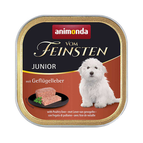 Animonda Vom Feinsten Junior with Poultry liver Консерви для цуценят з пташиною печінкою