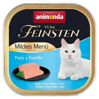Animonda Vom Feinsten Adult Turkey+Trout Консервы для котов с индюшкой и форелью