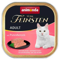 Animonda Vom Feinsten Adult with Turkey hearts Консерви для котів з серцями індички