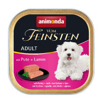 Animonda Vom Feinsten Adult with Turkey+Lamb Консервы для собак с индюшкой и ягненком