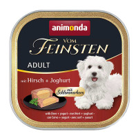 Animonda Vom Feinsten Adult with Deer+yogurt Консерви для собак з оленіною та йогуртом