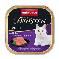 Animonda Vom Feinsten Adult with Chicken+Seafood Консерви для котів з куркою та морепродуктами