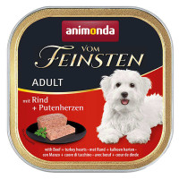Animonda Vom Feinsten Adult with Beef+lamb Консерви для собак з яловичиною та ягнятком
