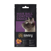 Savory Cats Snacks Pillows Hair Ball Control Лакомства для кошек подушечки с эффектом выведения шерсти