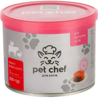 Pet Chef Консервы для кошек паштет мясное ассорти 