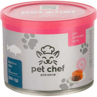 Pet Chef Консервы для кошек паштет с рыбой