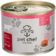 Pet Chef Консервы для собак паштет с говядиной