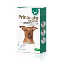Prinocate Cat Принокат Краплі на холку від бліх, кліщів та глистів для собак до 4 кг