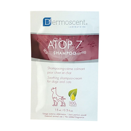 Dermoscent ATOP 7 Shampoo Успокаивающий крем-шампунь при аллергии и атопии у котов и собак